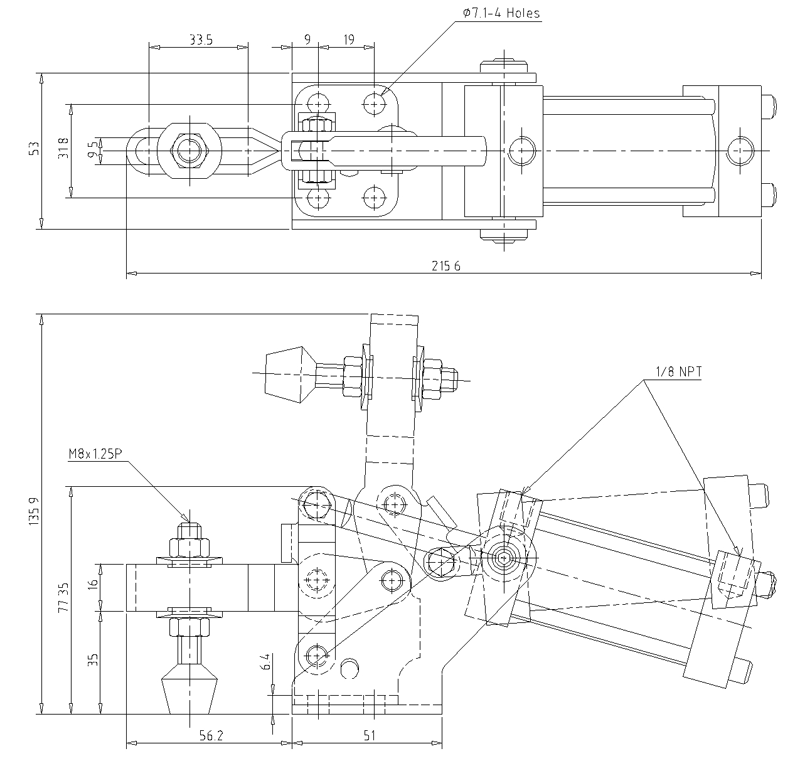 KAKUTA Air Clamp AC 450