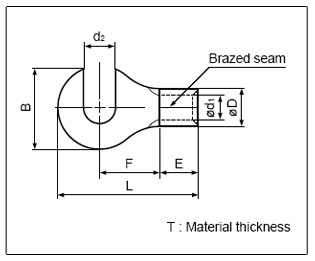 JST Connector Fork tongue terminal (Y-type, Non-insulated)